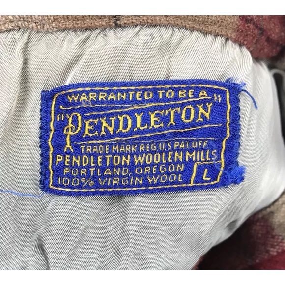 🔥Sold! PENDLETON Wool Shirt Flap Pockets - Picture 5 of 5